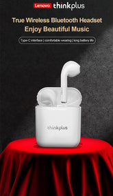 Lenovo LP2 Bluetooth-Kopfhörer Weiß